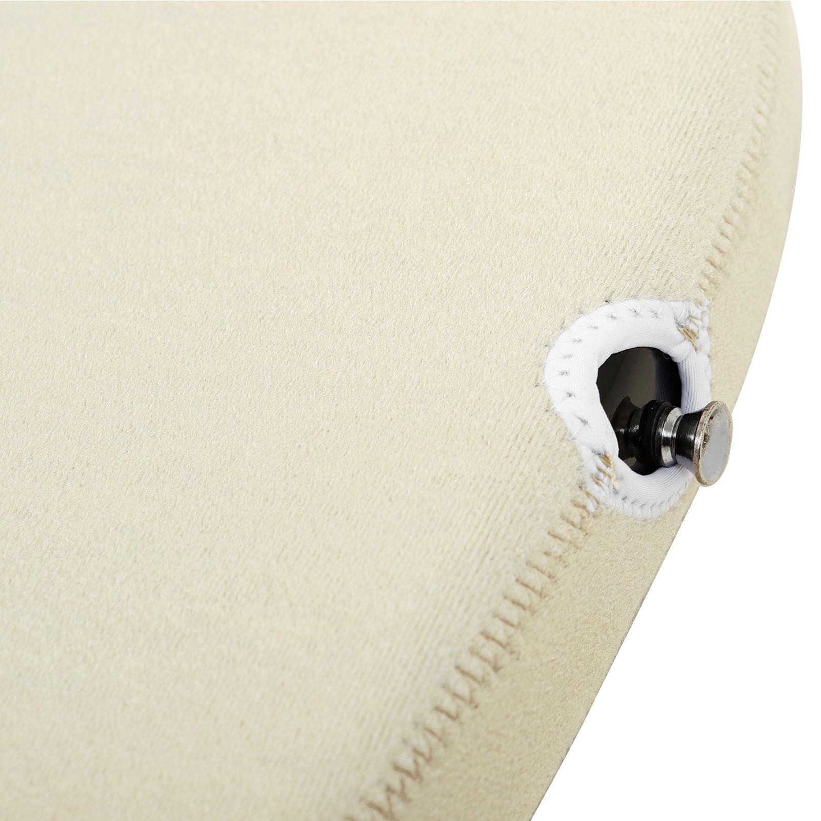 Jeffergarden Manchons de Protection du Corps de Guitare électrique, Housse de Prévention de la Poussière et des Chocs pour Guitares de la Série St 39 Pouces (Beige)