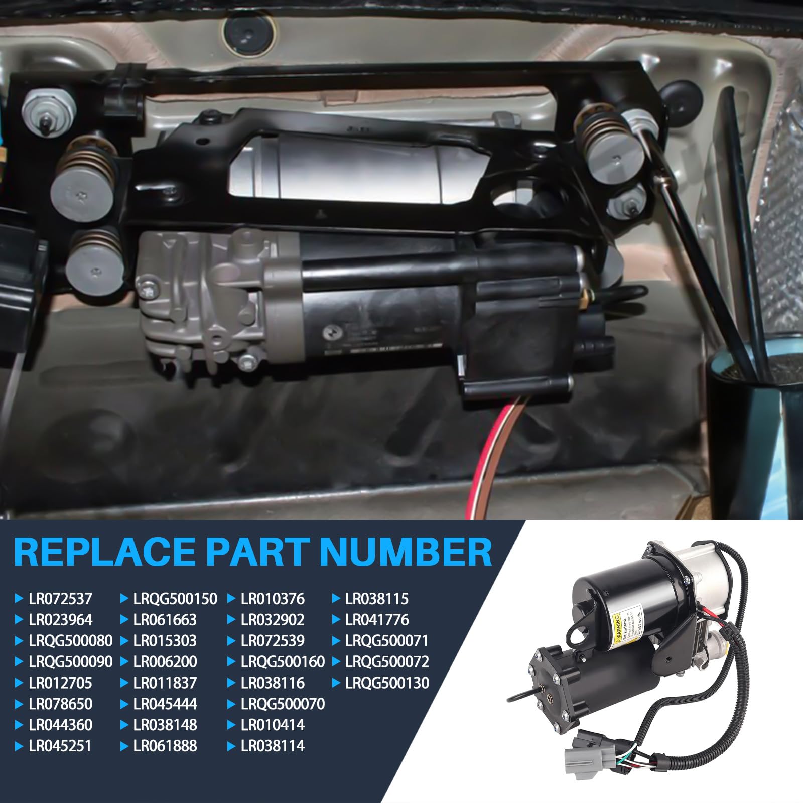 Pompe à Compresseur à Suspension Pneumatique For Jeep Grand Cherokee IV WK WK