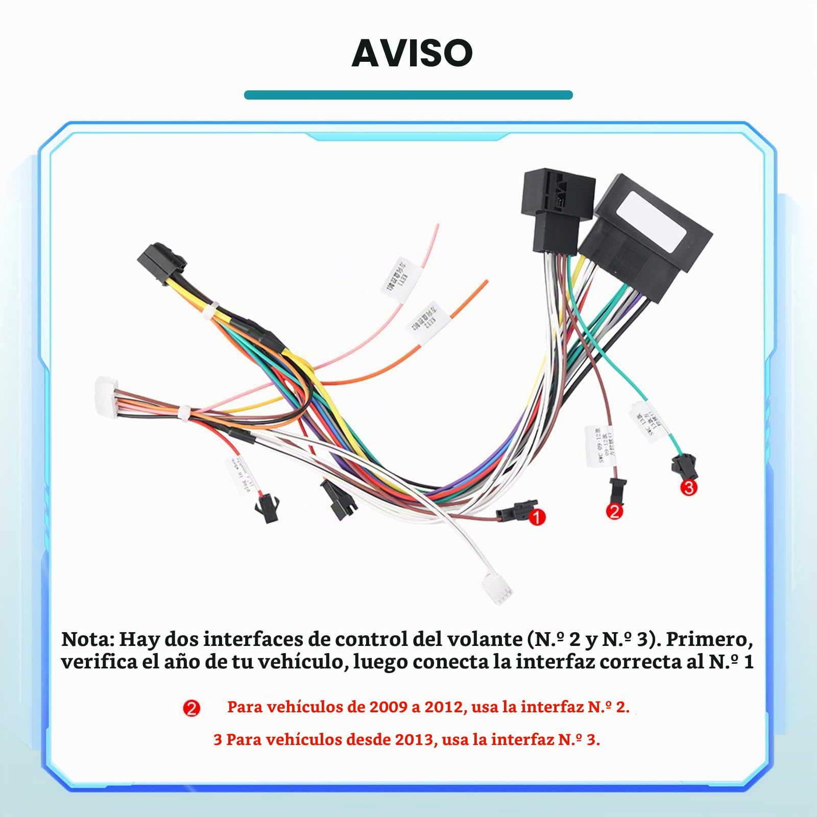 Hikity 2+64GB Android Radio para Ford Fiesta 2009-2017 Soporta Wireless CarPlay Android Auto, 9 Pulgadas Pantalla Táctil Estéreo Bluetooth Radio con WiFi GPS EQ FM/RDS SWC Cámara de Visión Trasera