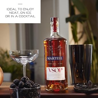 Martell VSOP Red Barrel Cognac, 70 cl (Packing May Vary)
