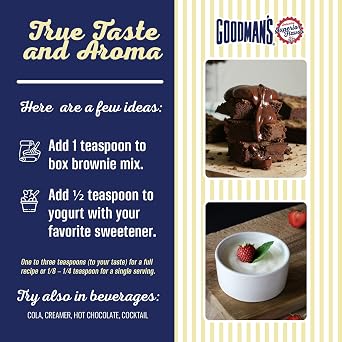 Goodman's - Pure Vanilla Extract - No Sugar, Non-GMO - 1 Pint