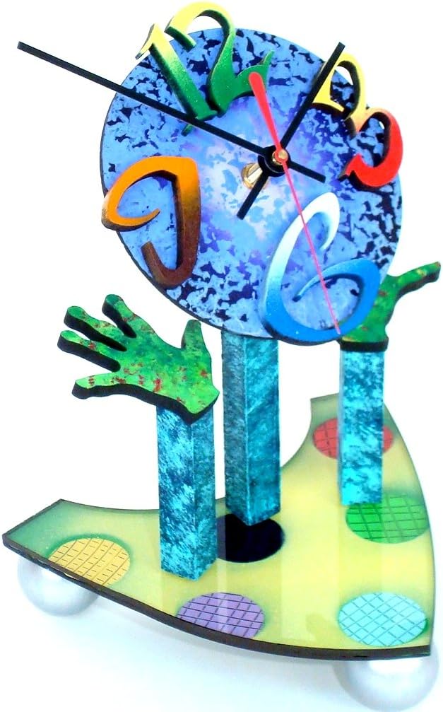 David Scherer Desk 6" Hand Crafted Table Clock