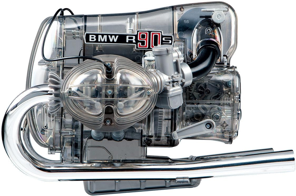 Franzis BMW R/90-S Flat Twin Engine Model Kit with Collector's Manual