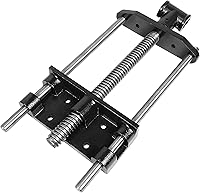 Vista 8 de HFS(R) 10.5 Pulgadas Tornillo de Banco de Carpintería de Servicio Pesado para Banco de Trabajo, Tornillo de Metal con Chapado en Cromo