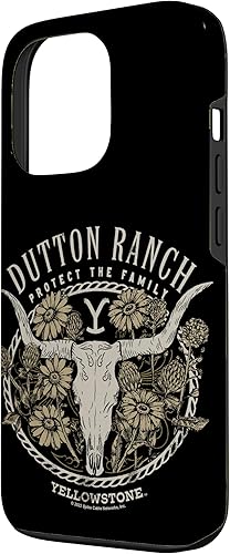 Vista 20 de Funda para iPhone 11 Yellowstone Dutton Ranch Steer Logo