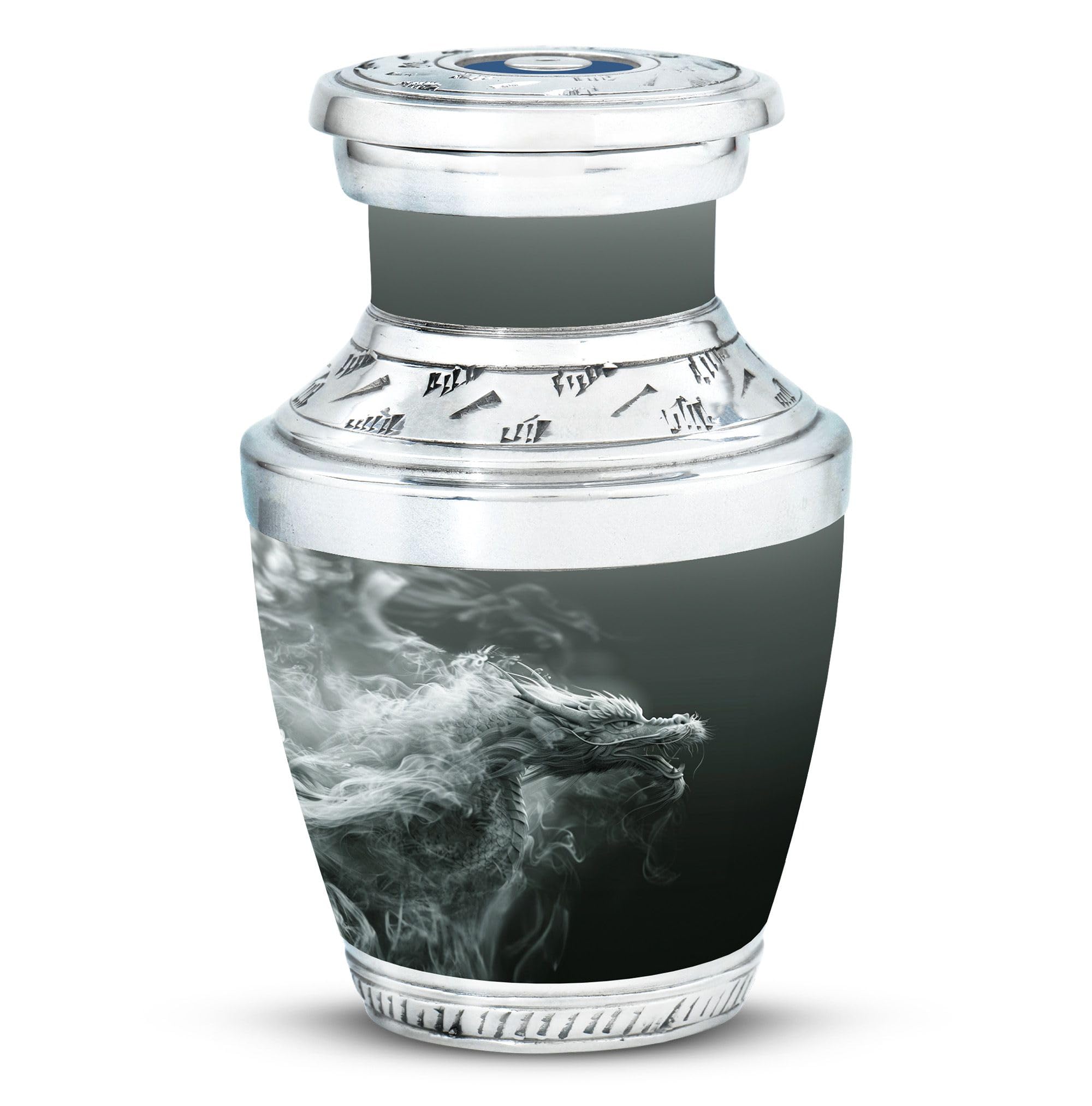 YATHABHISA Dragon Urn, Pack of 1 - Small Ashes Holder Keepsake for Sister - Cremation Urns for Adults Male & Female -Small Keepsake Urn for Mom & Dad Ashes -Memorial Burial Urn