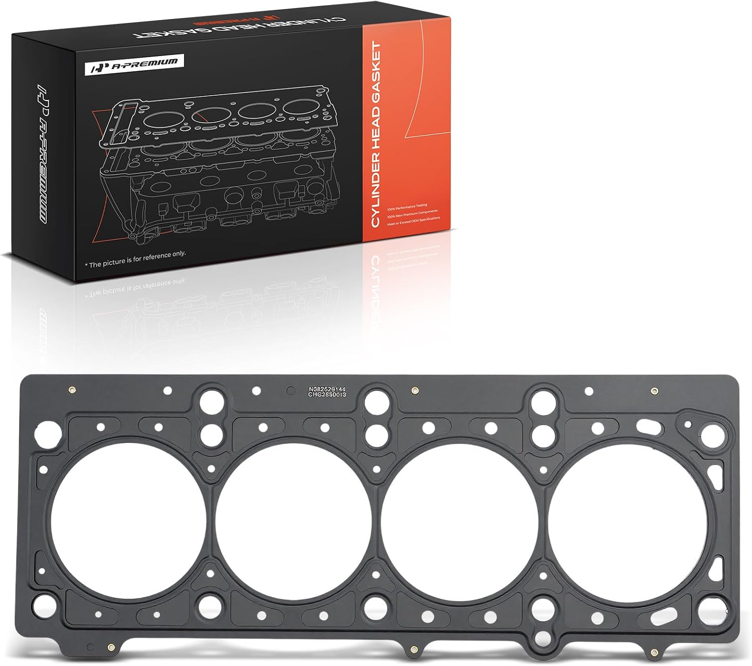 A-Premium L4 2.0L Engine Cylinder Head Gasket Compatible with Dodge Neon 1995-2005, SX 2.0 2003-2005, Stratus 1995-2000 & Chrysler Cirrus 2000, Neon 2000-2002 & Plymouth Breeze 1996-2000, Neon