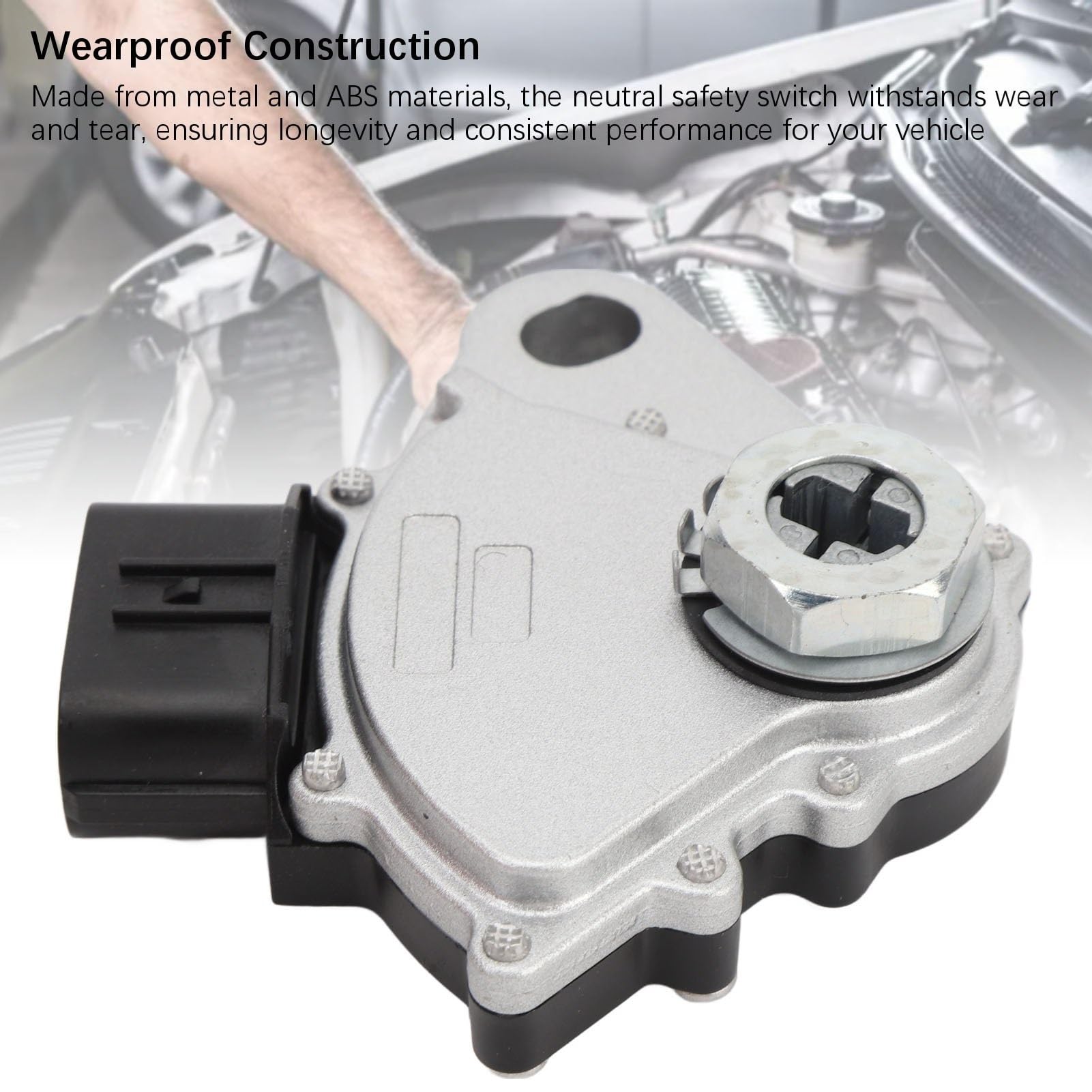 Interruptor de seguridad neutral 8454071010, construcción resistente al desgaste, repuesto apto Compatible con Tacoma FJ Cruiser Interruptor de seguridad neutral