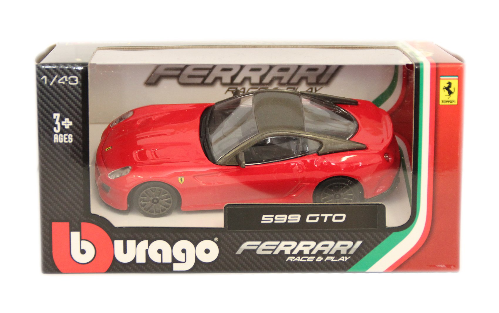 burago 1/43 Ferrari 599 GTO red フェラーリ burago 1/43 Ferrari 599 GTO red フェラーリ