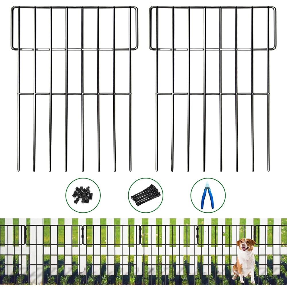 $10/mo - Finance 25 Pack Animal Barrier Fence, 1.52in Spike Spacing No ...