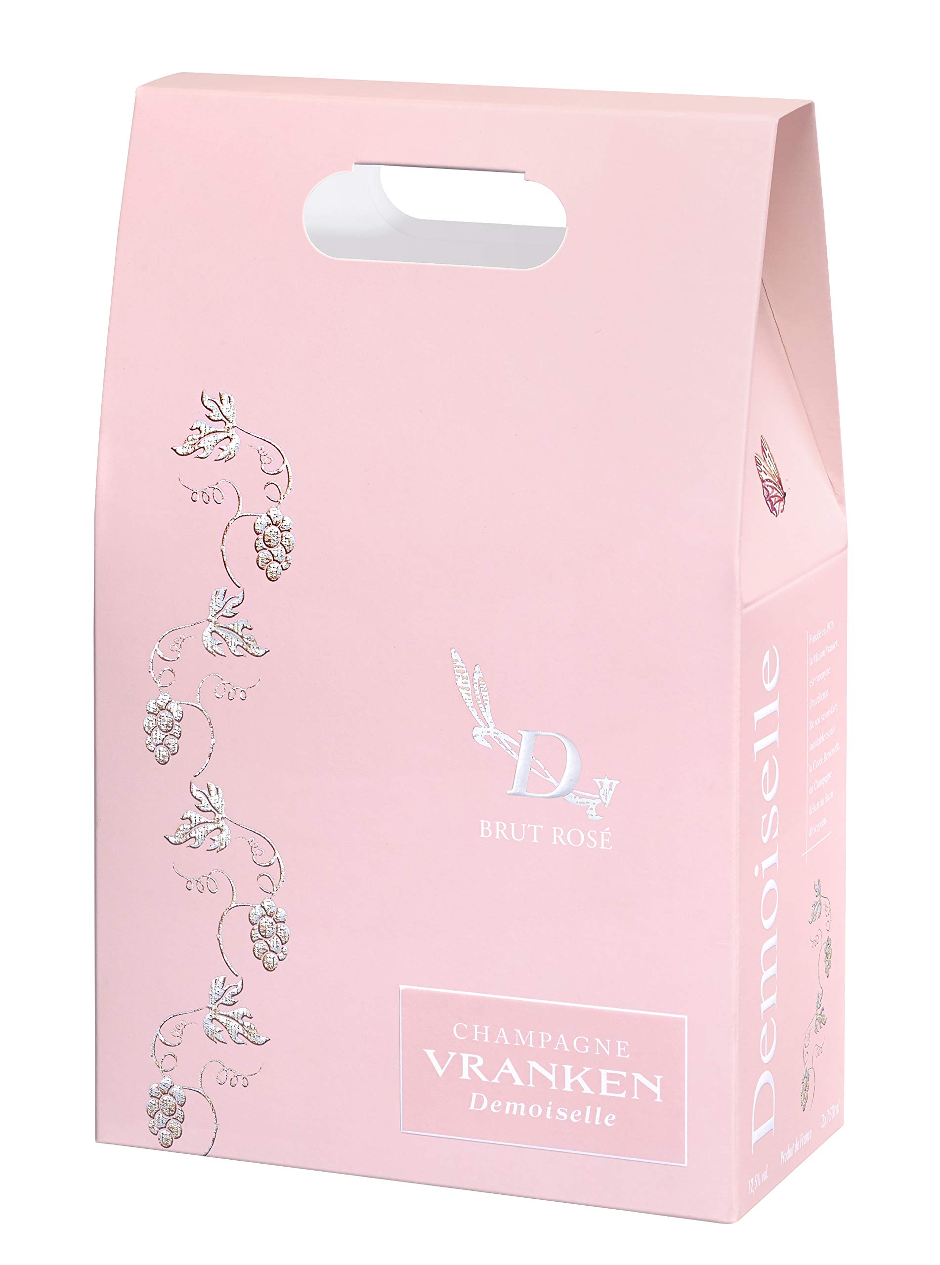 Demoiselle Champagne Vranken - E.O. Rose - Etui De 2 Bouteilles