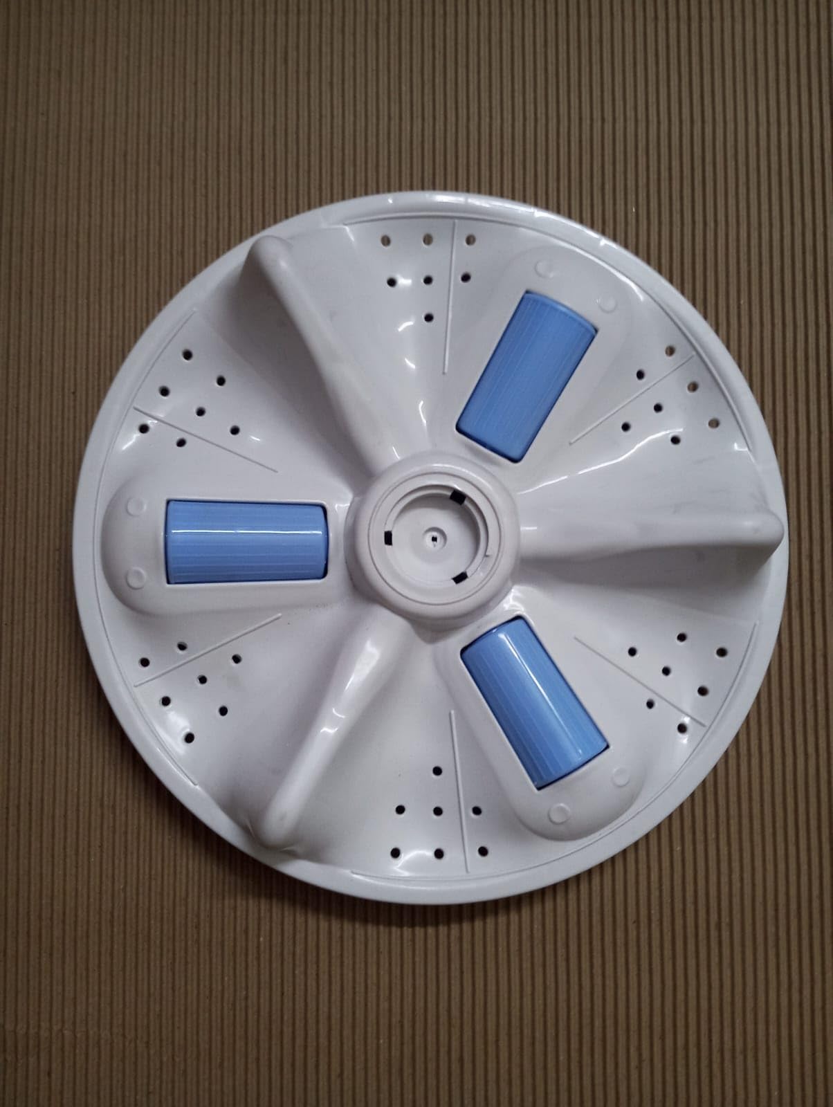 Washing Machine Pulsator compatible for 7.5KG Washing Machine, Square Shaft, 14 Inch, 3 Rollers, Upward Baffles, Single Pack-image-34