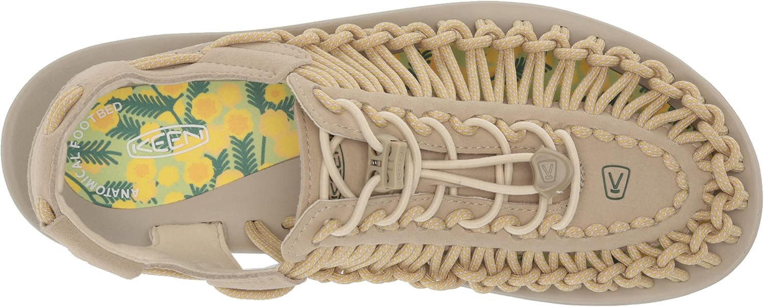 KEEN Women's UNEEK Two Cord Sandals, Mimosa/Mismosa, 9 M (Medium) US - Image 4