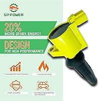 Vista 2 de BOBINA DE ENCENDIDO DG507 FD505 UF621 JUEGO DE 4 CONPAITBLE CON FORD Escape Focus C-Max Escape Fusion Transit Connect Mazda 3 6 Mercury Mariner