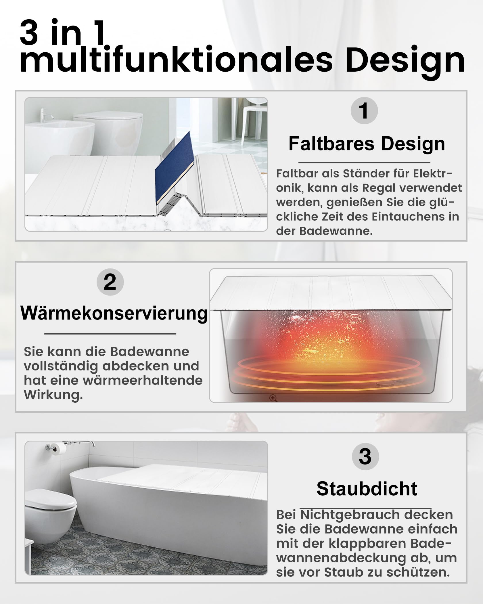 Couverture De Baignoire Ponts De Baignoire Baignoire Couverture Pour