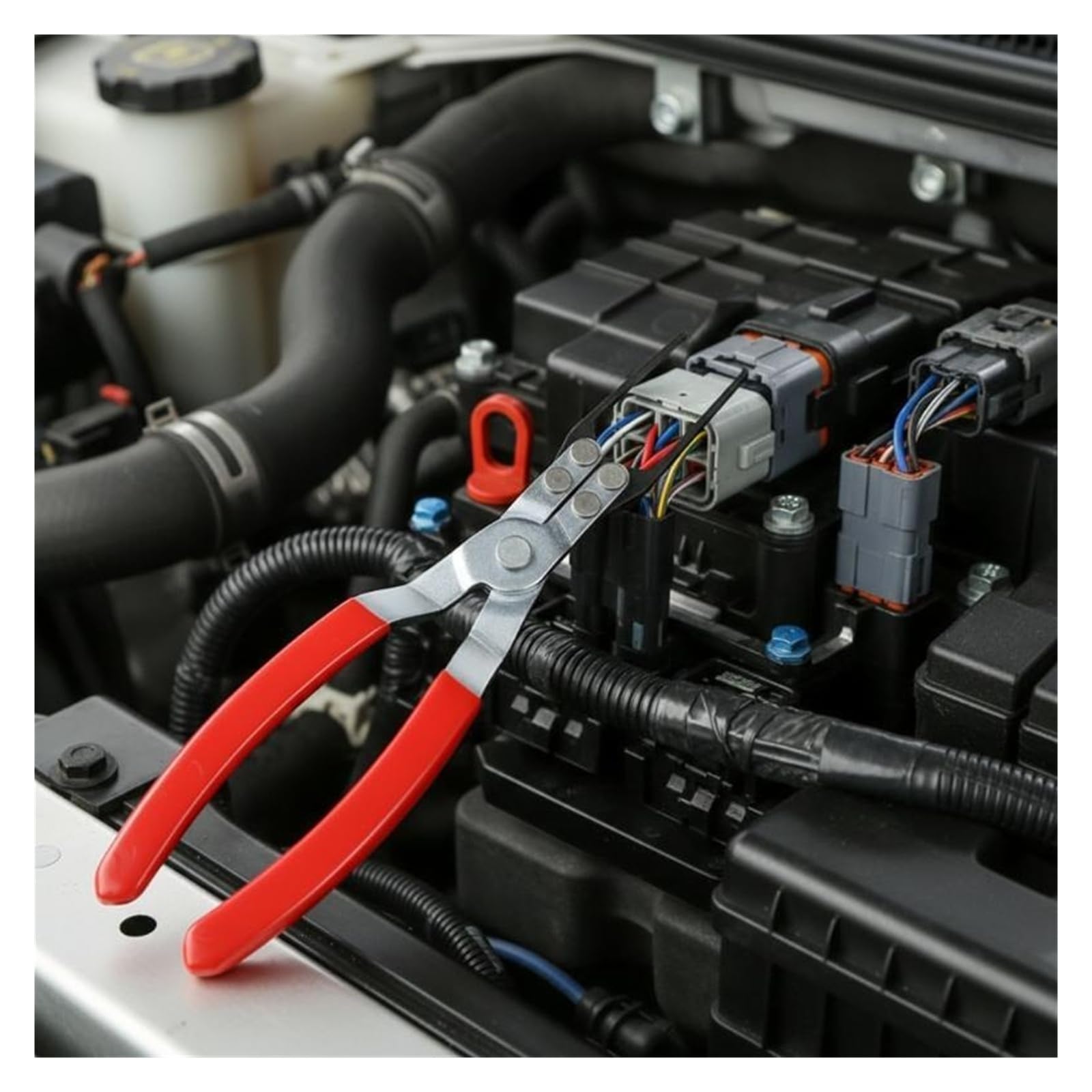 1/3 pinzas universales de desmontaje de relé, herramienta de extracción de fusibles automotriz para extracción de relé de coche, abrazadera extractora para espacios de caja de fusiones apretadas