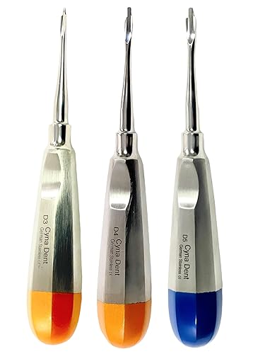ArTlAb -Elevadores dentales premium Extracción Extracción Osteótomo Periotome Elevador Luxante Apical Spade Cryer Proximator Elevador Implante Oral,