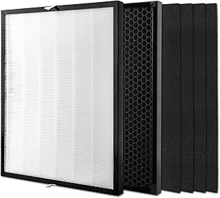 Air Purifier Filter Set for, Air Purifier Filter Replacement with 1 Ultr...