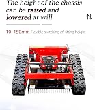 FUNNYBSG Smart Lawn Mower with Remote Control - Gas Powered and Crawler, 7.5/HP, 30° Slope Capacity, Ideal for Farms, Home Gardens, Orchards and Lawn Care - 7
