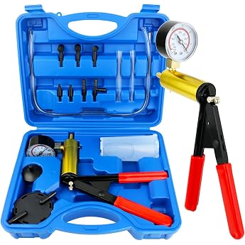 Awsuc Vacuum Tester Car Vacuum Pump Pressure Pump Brake Bleeder Vacuum Tester Kit Brake Bleeder Vacuum Pump Motorcycle Brake 