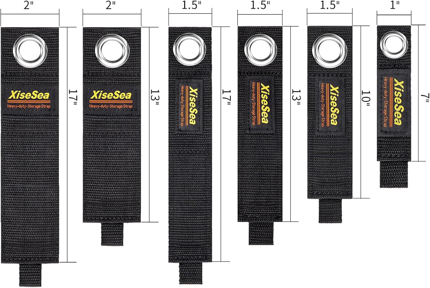 Heavy Duty Storage Straps with Hook and Loop, Cord Organiser, Reusable Extension Cord Holder for RV Workshop, Garage (No2-16pcs) - Image 3