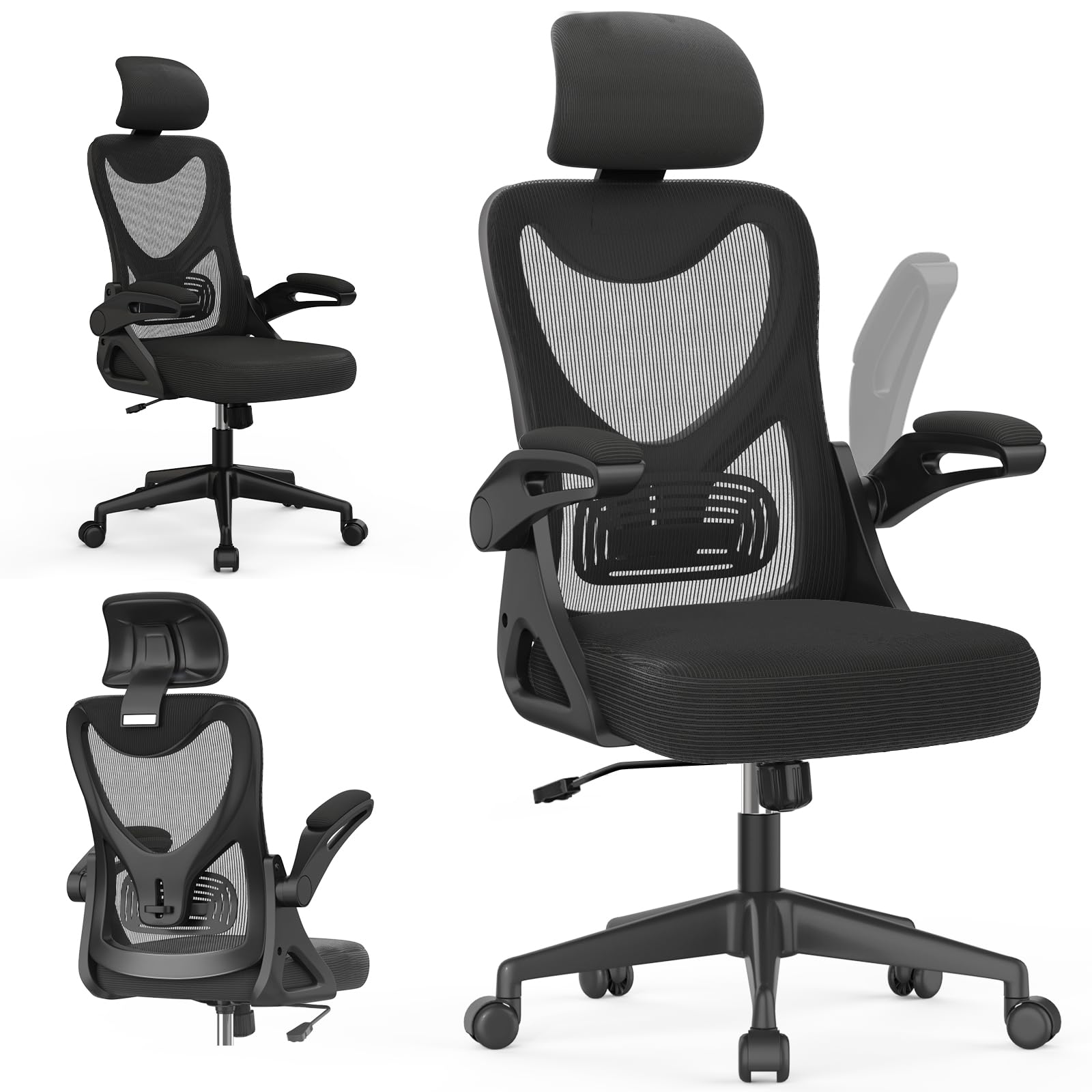 Neezee Office Chair — Ergonomic Desk Chair Breathable Mesh Chair