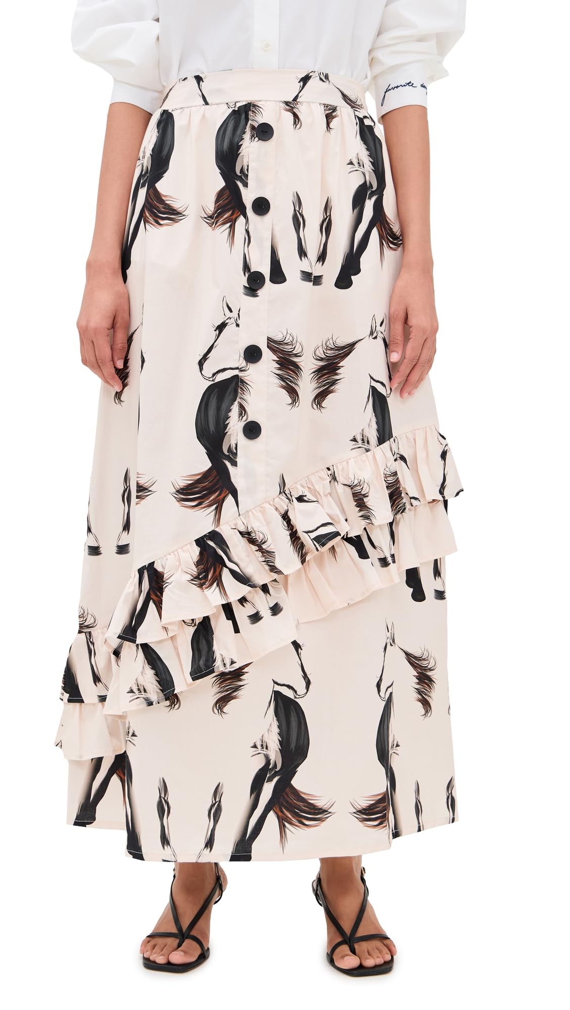 Womens Gaucho Skirt