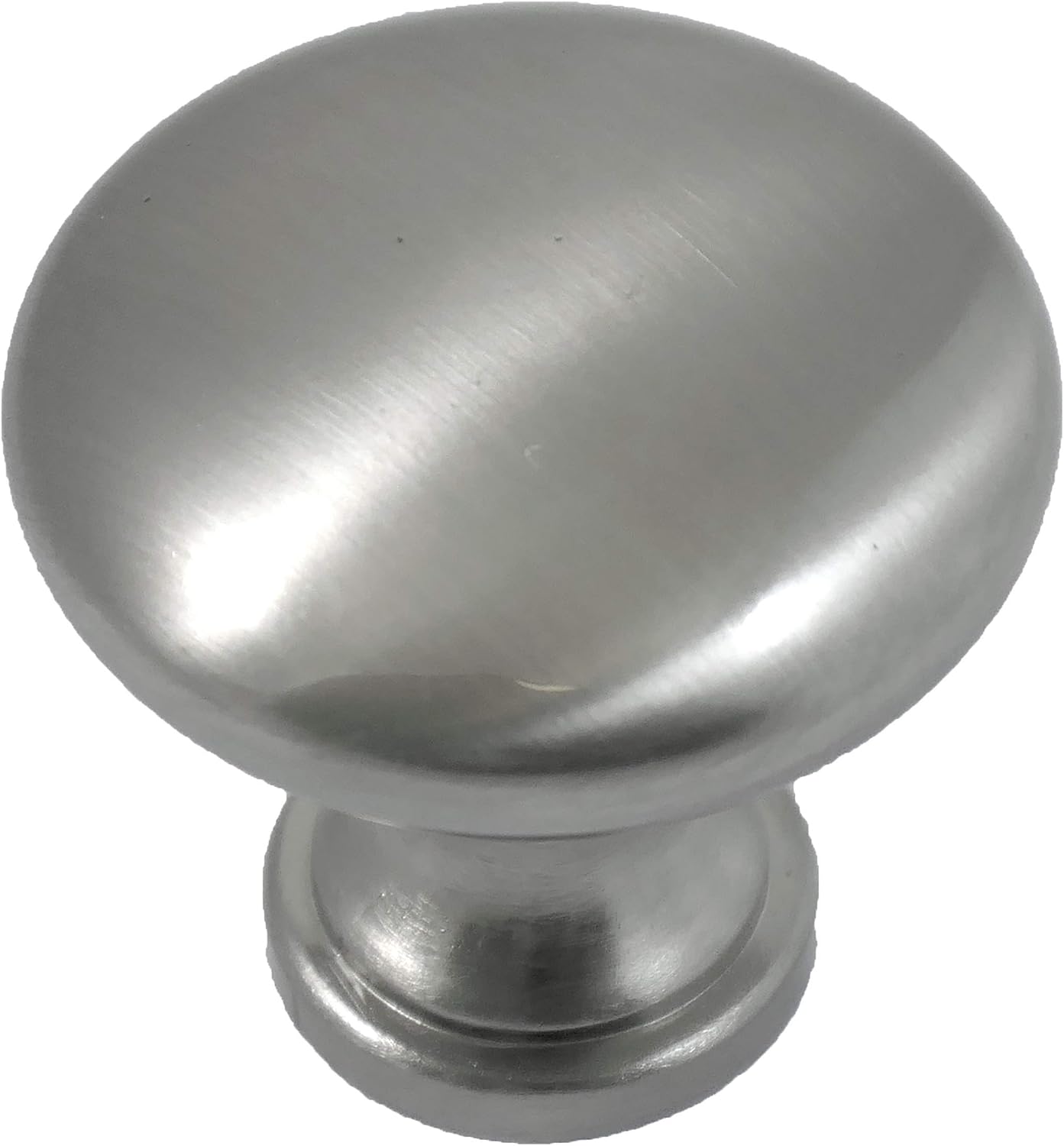 Laurey 54628-25 Danica Brushed Satin Nickel Cabinet Hardware Knob, 25 Count