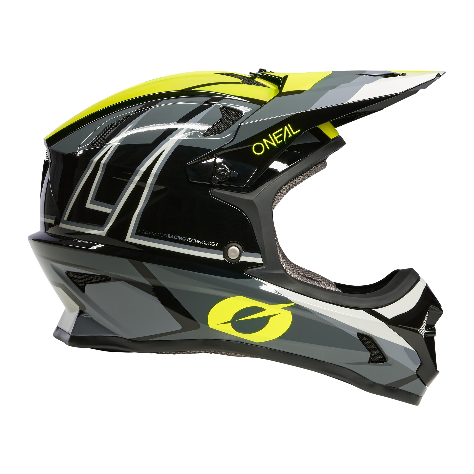 O'Neal | Casque de VTT Fullface | VTT DH Downhill FR Freeride | Coque en ABS, Fermeture magnétique, dépasse Les Normes de sécurité EN1078 | Casque SONUS