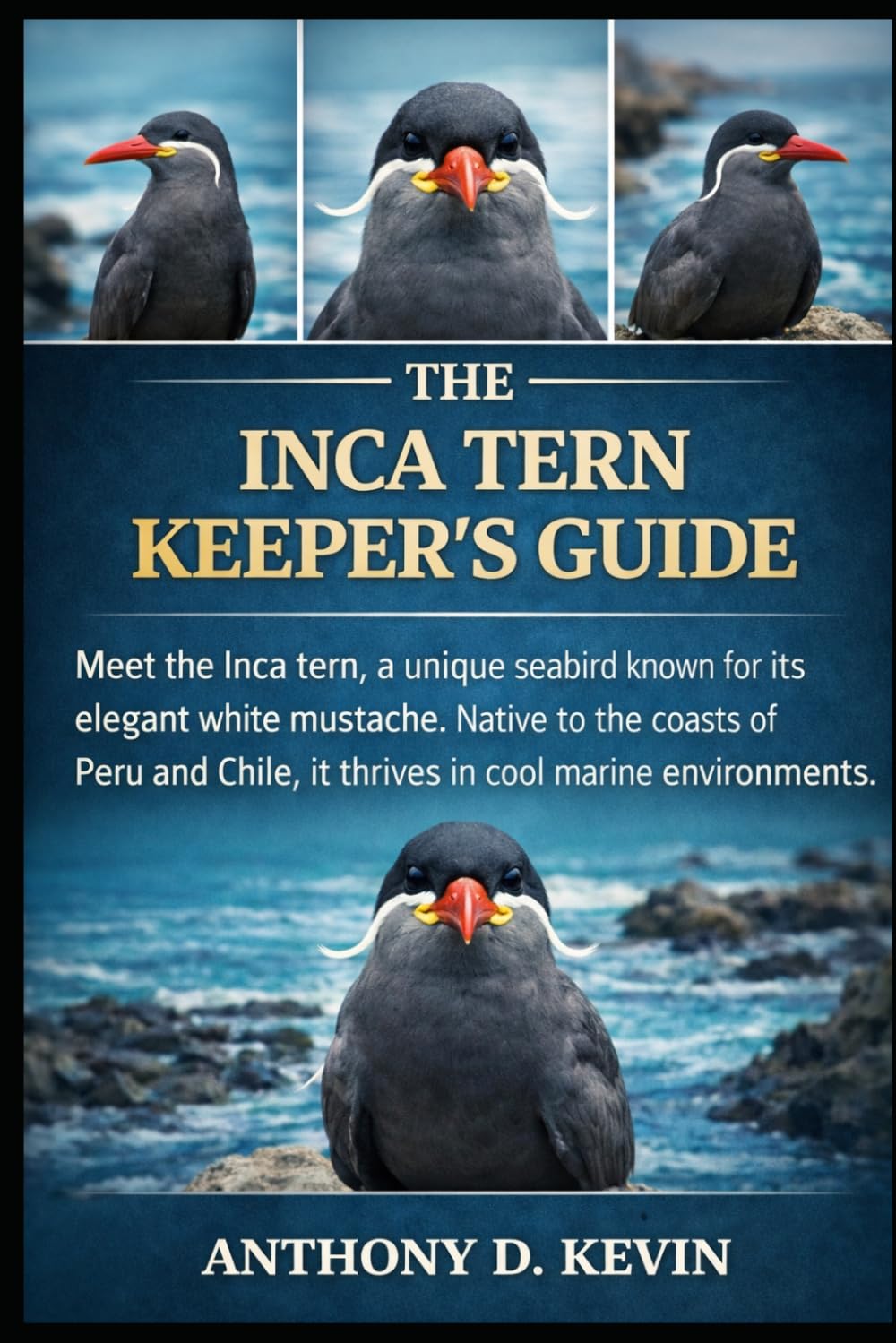THE ULTIMATE INCA TERN KEEPER’S GUIDE: Meet the Inca tern, a unique seabird known for its elegant white mustache. Native to the coasts of Peru and Chile, it thrives in cool marine environments.