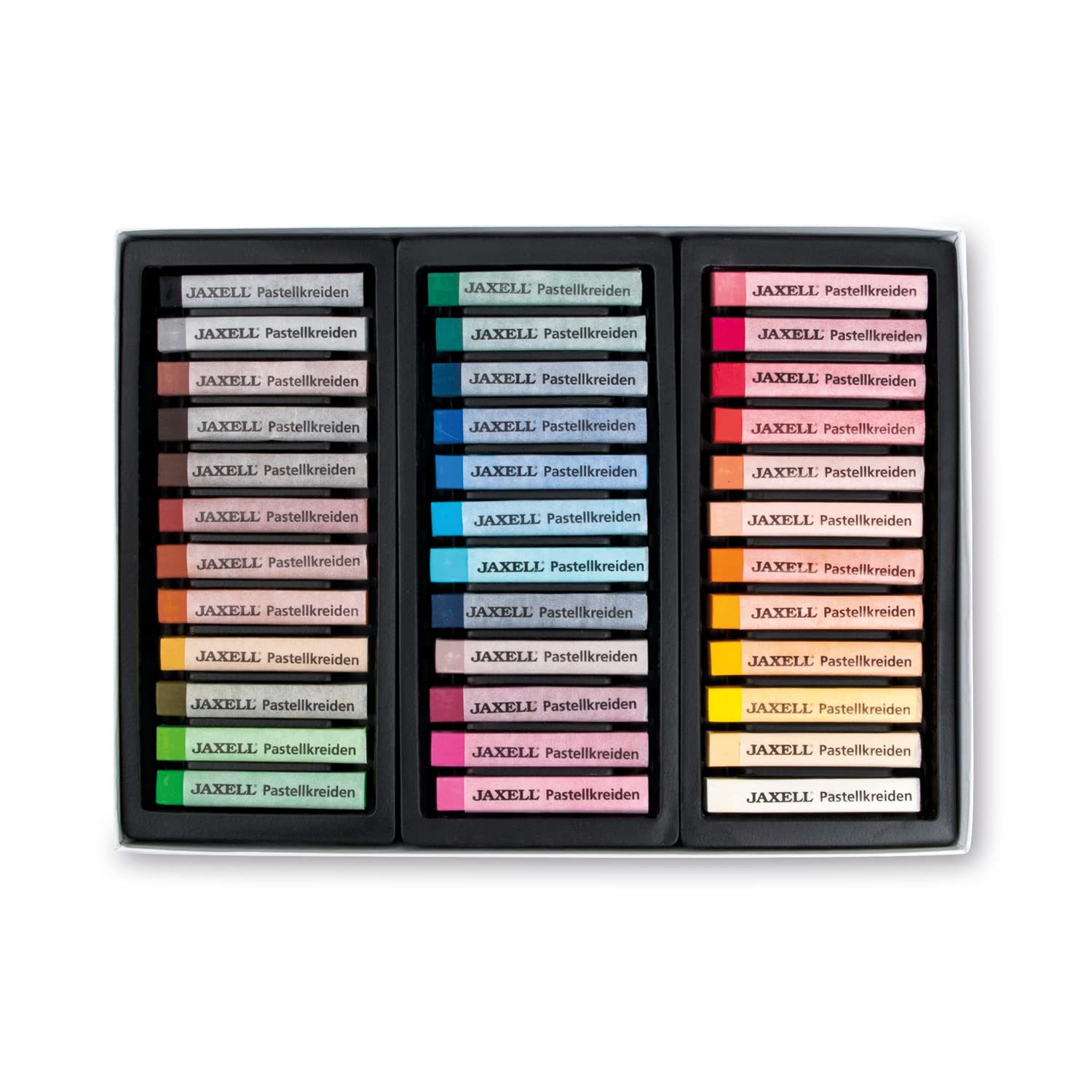 Honsell Jaxell 47653 - Gessetti Colorati, Forma Triangolare, 36 Pezzi