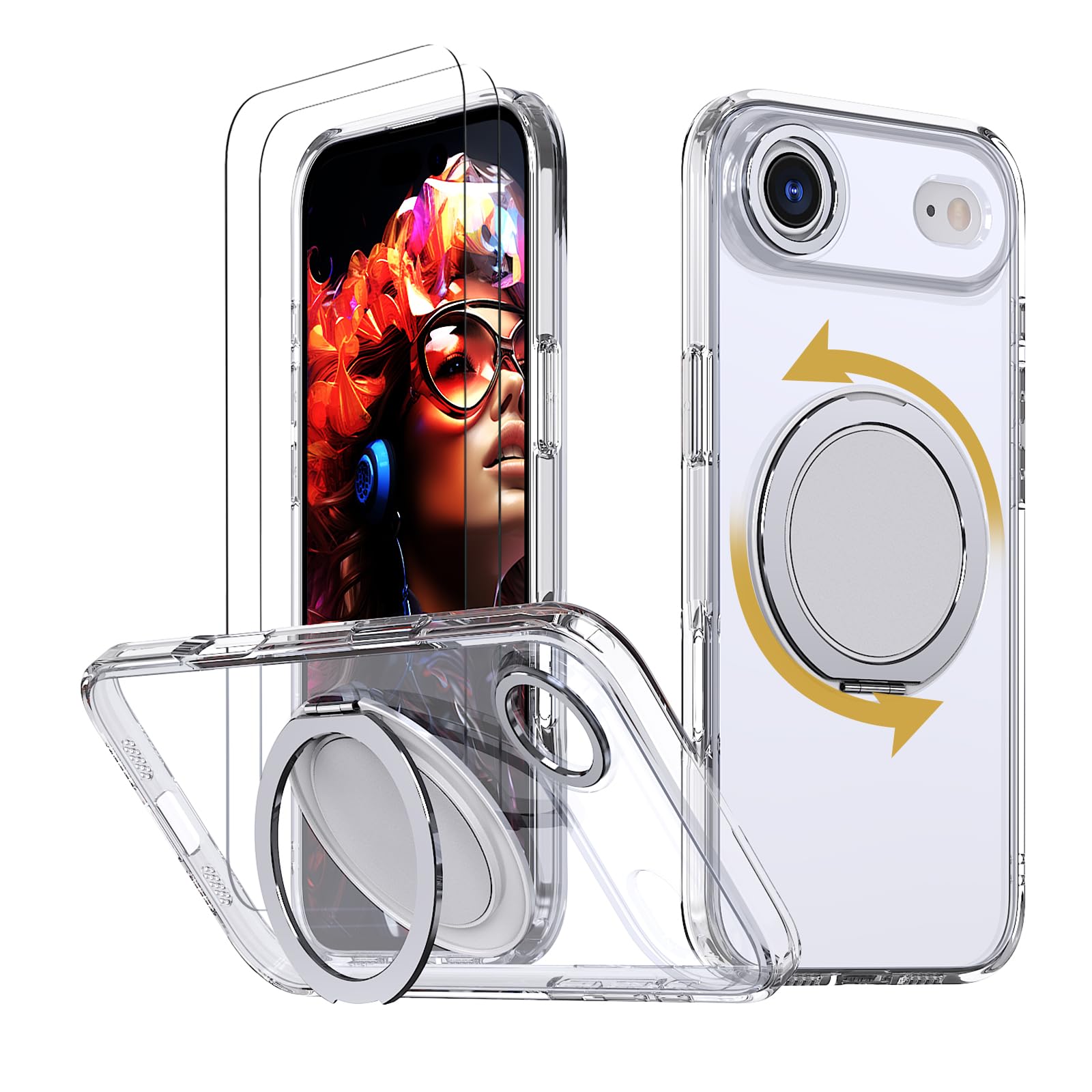 iPhoneAir+MagSafe対応ケース2つ Apple、iPhone Air用ケース「MagSafe対応iPhone Airケース」を販売開始