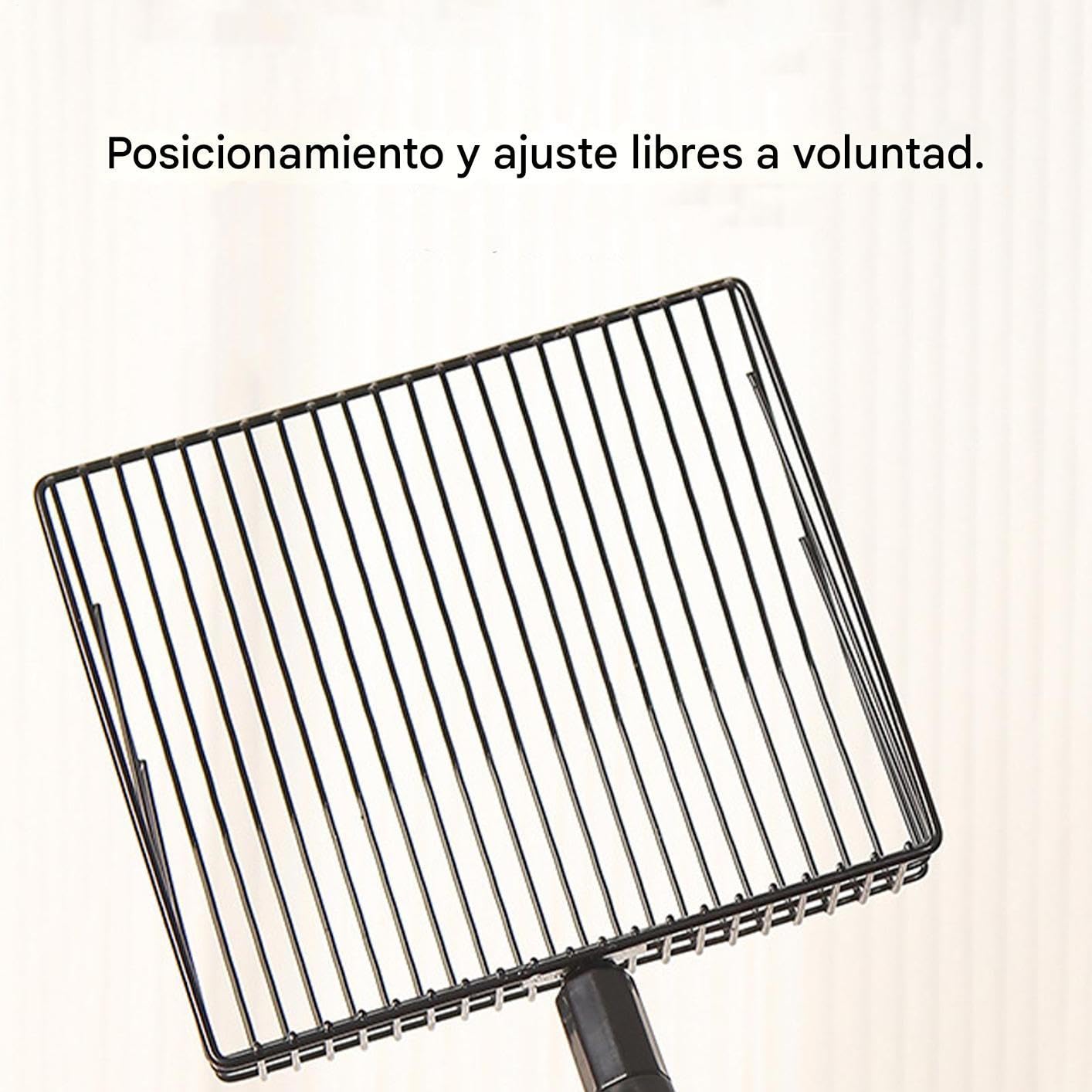 Recogedor De Excrementos De Gallinas - Rastrillo Y Pala para Gallinero,Herramienta Ergonómica Retráctil con Mango Largo para Limpieza Fácil De Mascotas