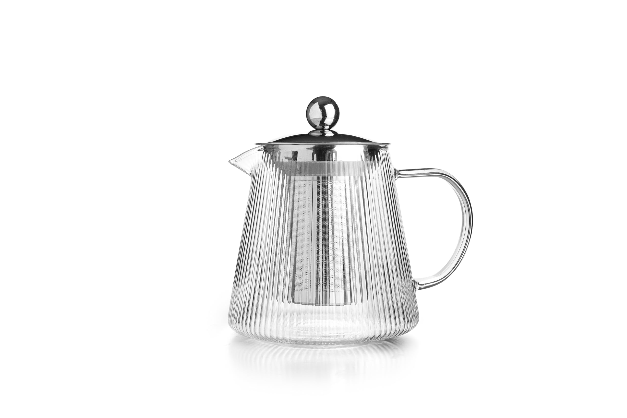 IBILI - Glass teapot with Elegant Filter, Borosilicate, 800 ml