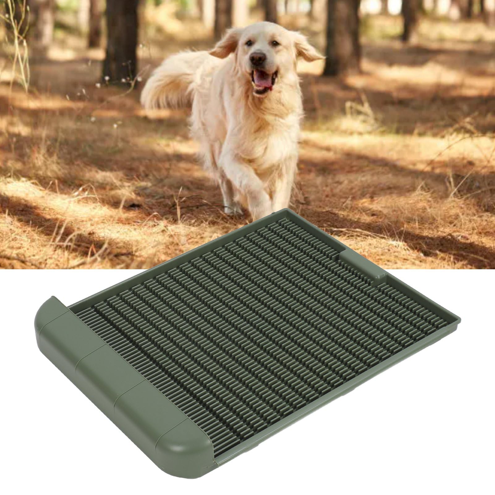 Healthy Puppy Dog Indoor Potty Training Holder Toilet Pad Potty Trays