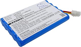Aijos 12V Battery Replacement for GE 10HR4/3AU, 17014, 17014-HEL, AMED2002, B11221, OM11221 Datex-Ohmeda S5 Patient MONITO, Datex-Ohmeda S5CAM, S/5, S/5