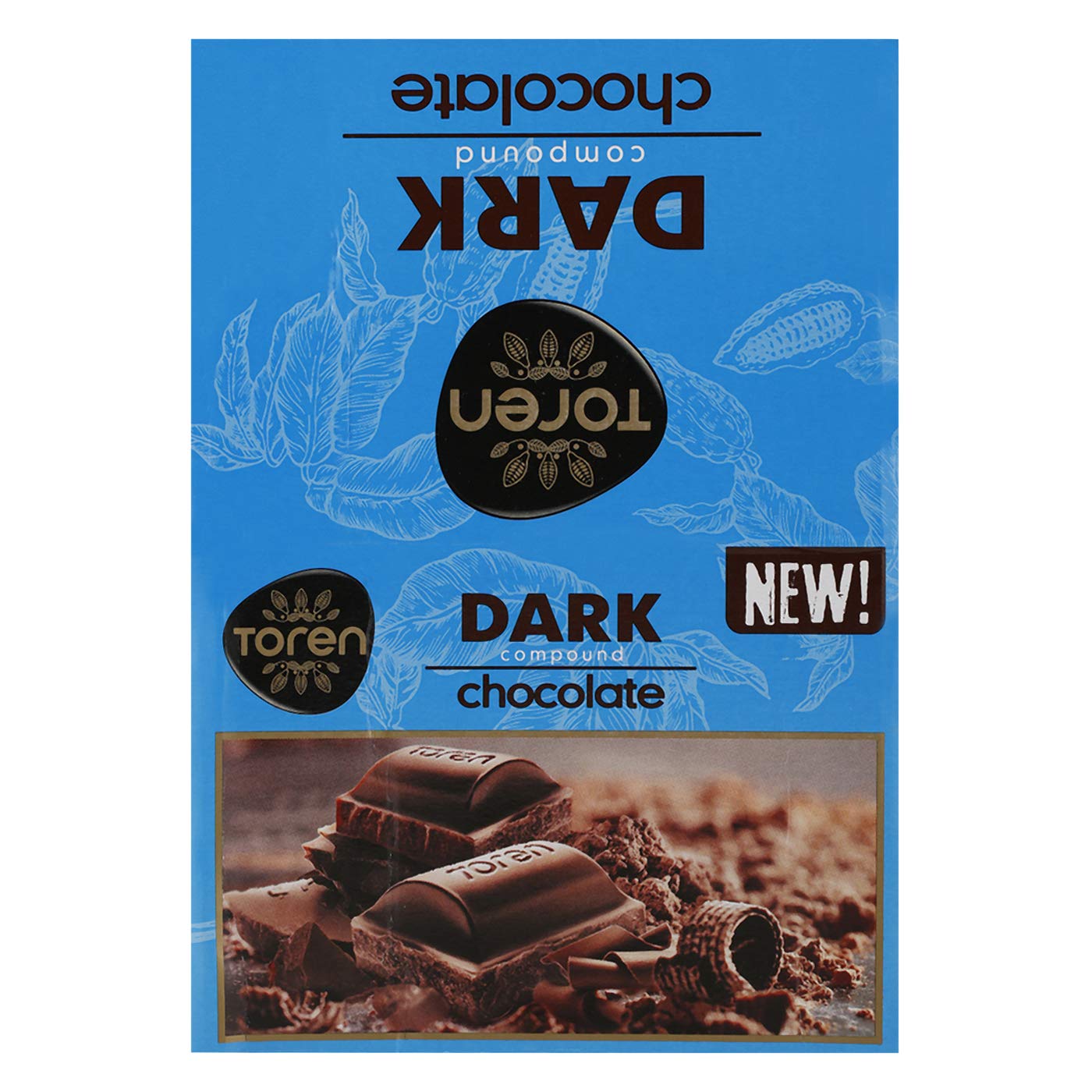 Toren Dark Compound Chocolate, 24 X 52 Gm