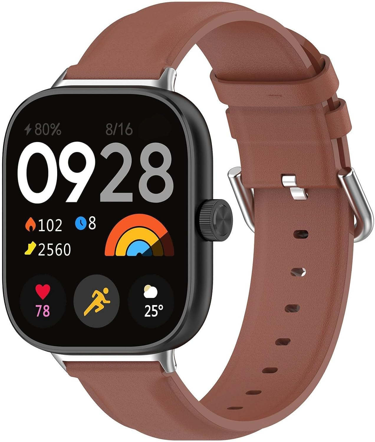 Leather Straps Compatible with Xiaomi Smart Band 10 Pro Strap, Adjustable Replacement Wristband Premium Leather Watch Band for Xiaomi Mi Band 10 Pro Smartwatch image 4