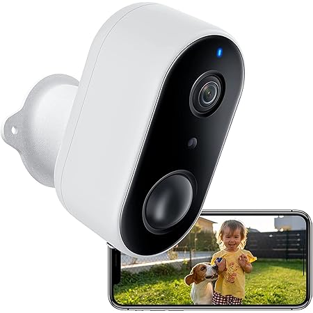 Laxihub 防犯カメラ 監視カメラ 145°超広角 磁石スタンド 無線 電池式 高容量6700mAh 1080P IP65防水防塵 長時間待機 PIR人感センサー 暗視撮影 双方向通話 動体検知録画 猫/犬/子供/介護見守り Alexa/Google対応 3年保証 日本語アプリアラート