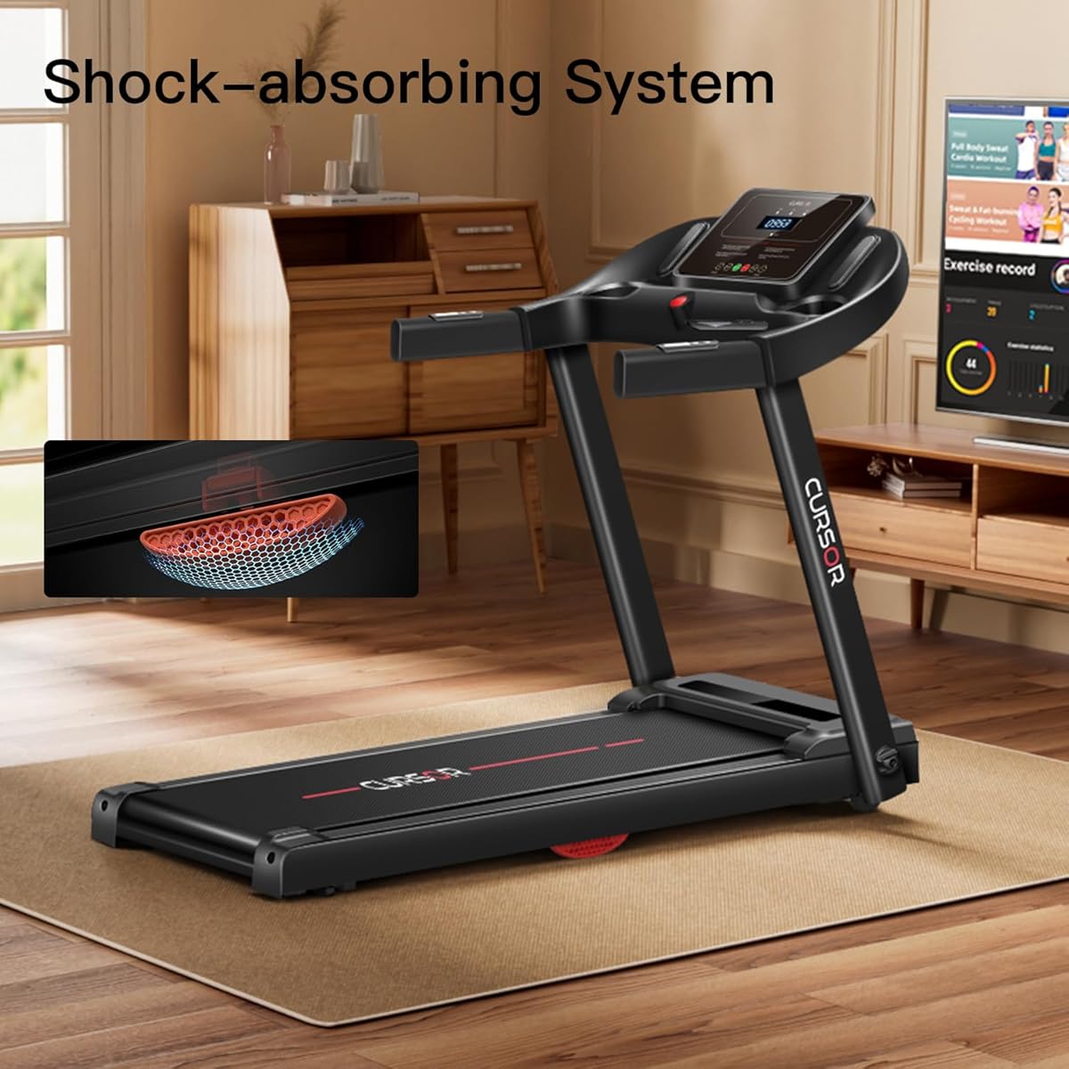 Cursor Amazon Treadmills In Stock $40/mo Finance CURSOR FITNESS