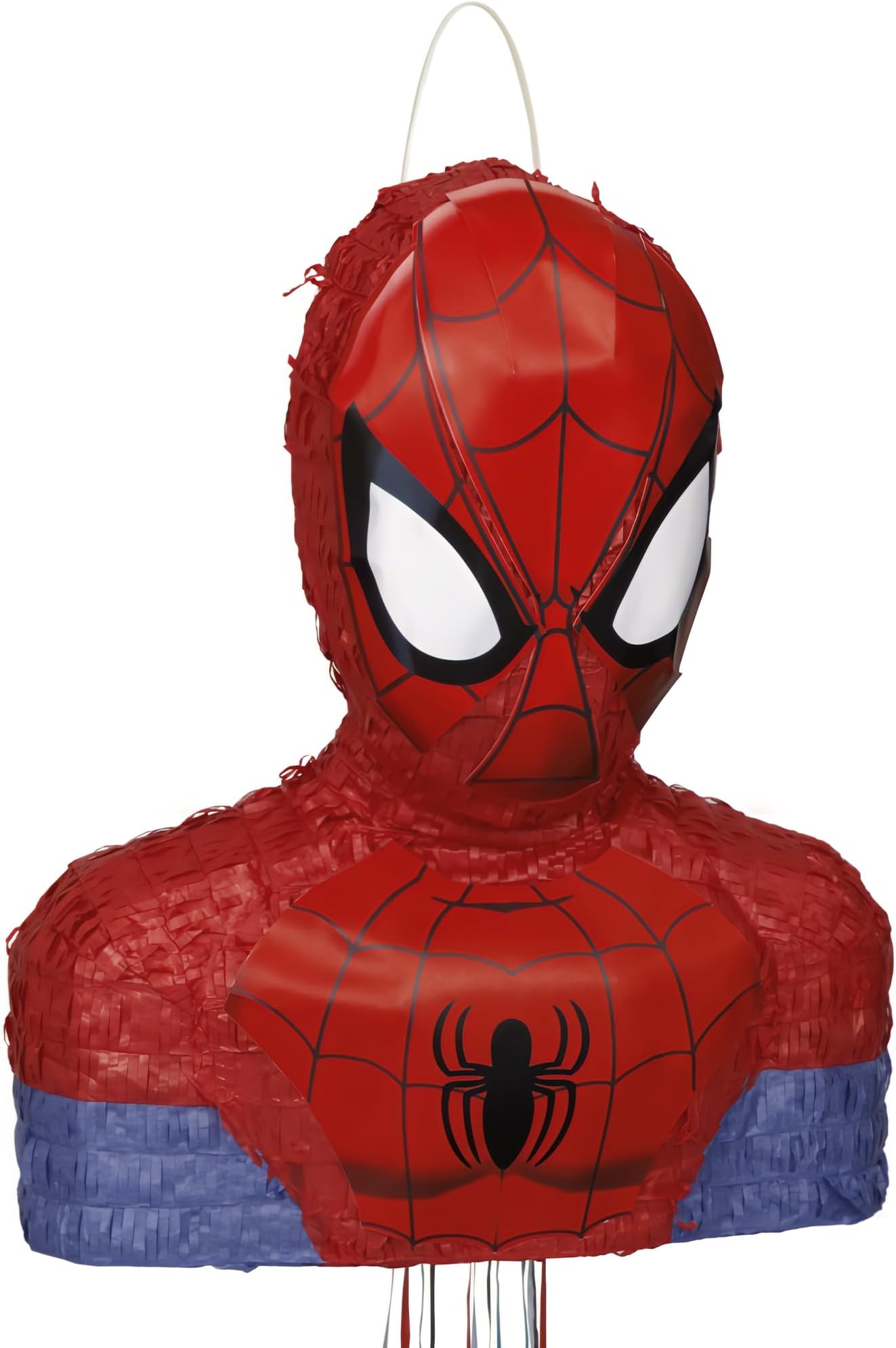 Ultimate Spider-Man 3D Pinata (38cm x 45cm) 1 Piece - Perfect for Kids' Birthday Parties and Events