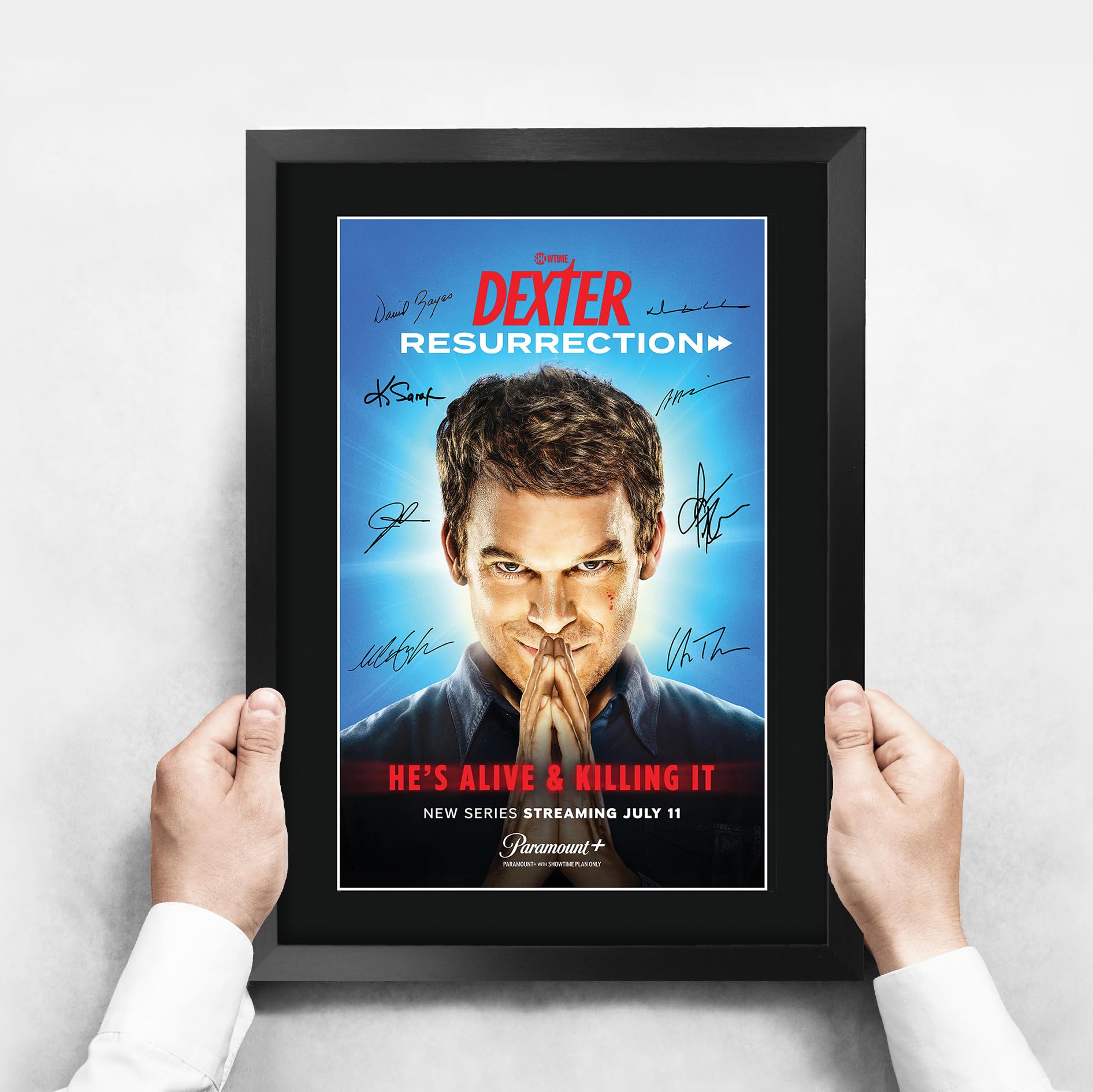 HWC Trading Dexter 3 Resurrection Gifts Printed Signed Autograph