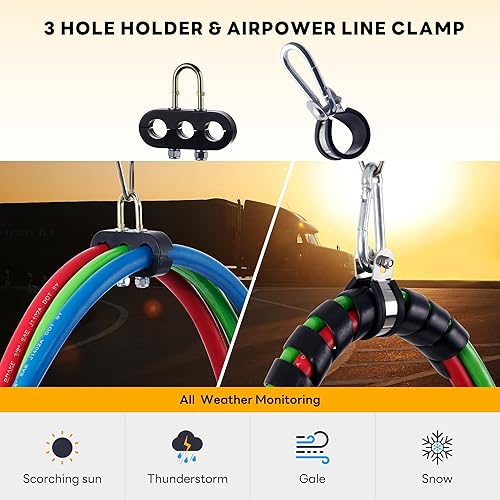 Miniatura 10 de Pogo Stick giratorio de 40 pulgadas con resorte tierno de 16 pulgadas, Pogo Stick para semircamión, Pogo Stick para línea de freno de aire y soporte