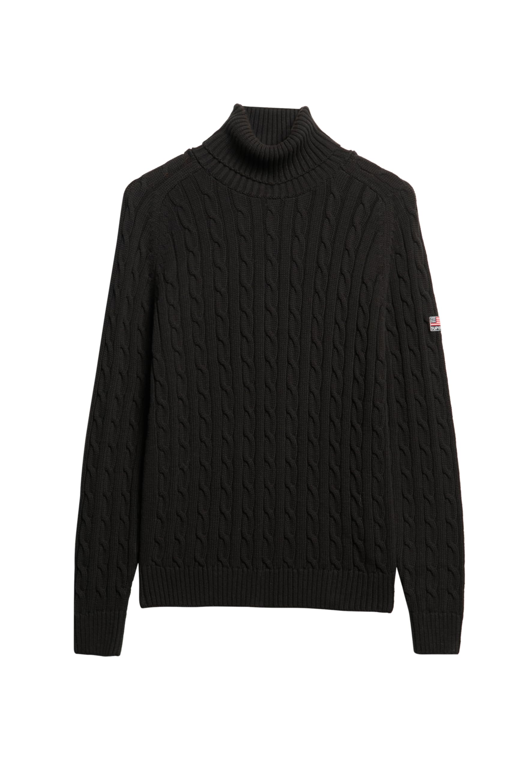 Superdry Pull ample à col roulé torsadé pour femme