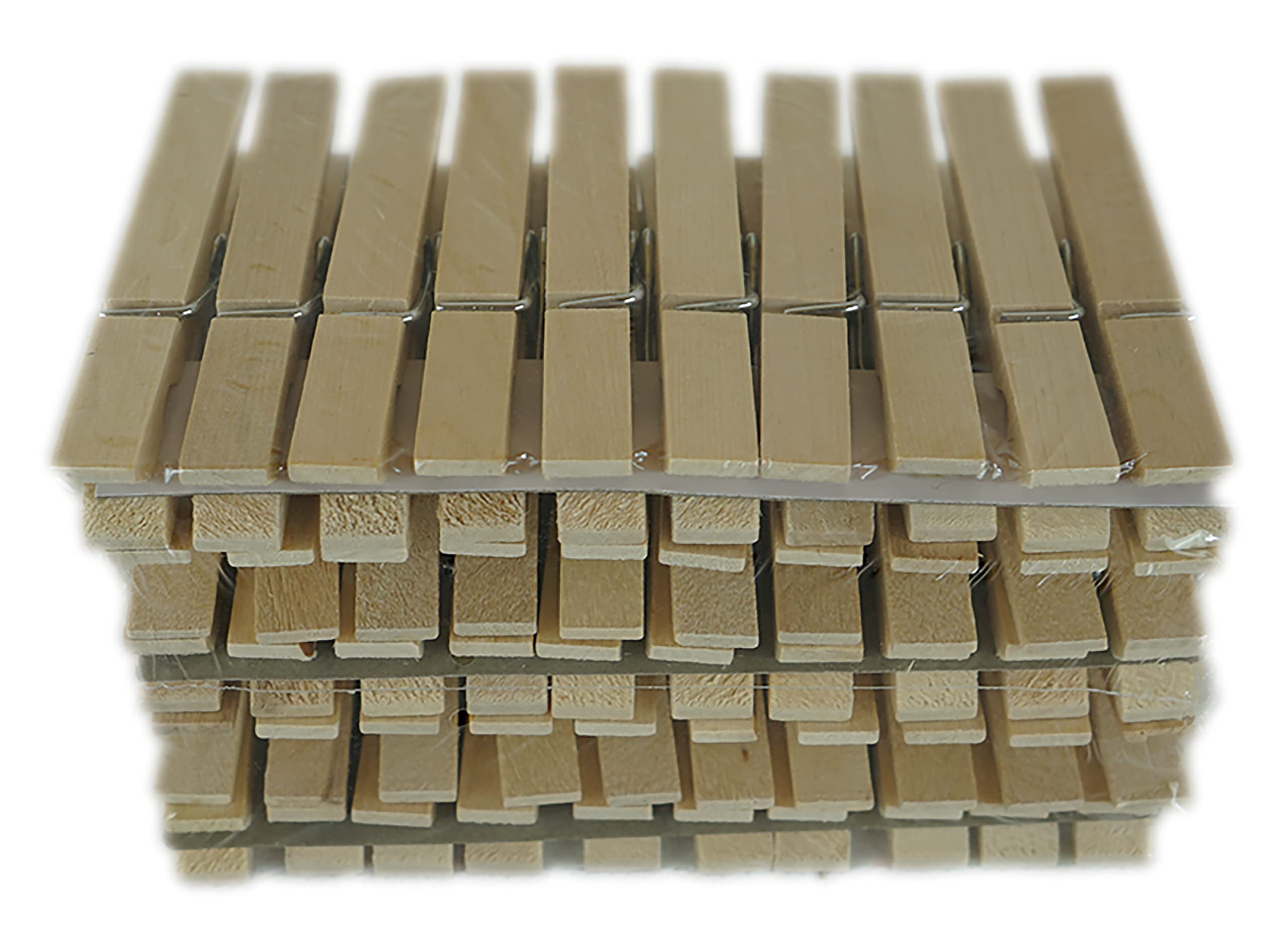 Mollette per bucato in legno | Confezione da 500 pezzi | mollette di alta qualità | Clip per stendibiancheria | resistenti al vento | mollette resistenti per biancheria con molla forte