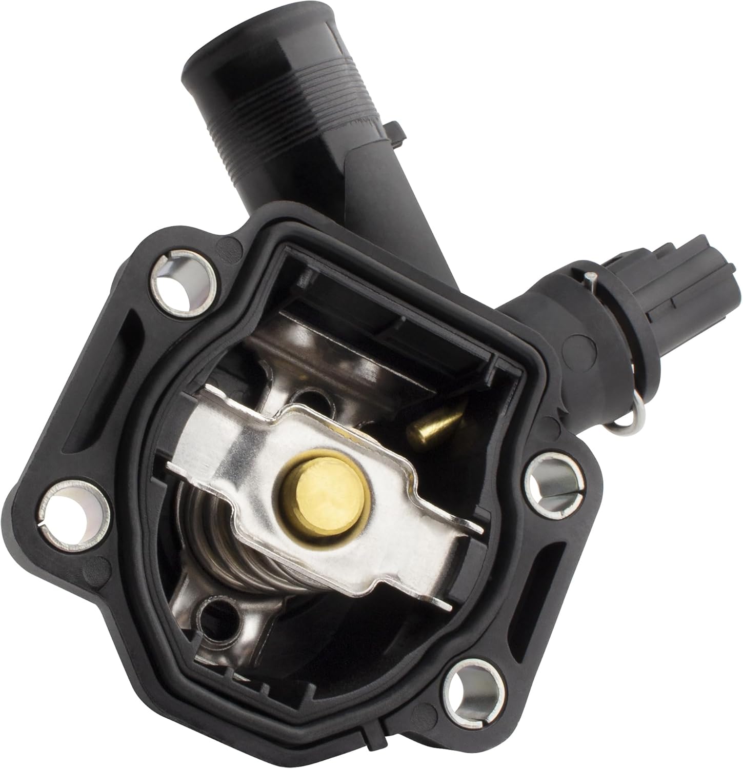 BOXI 902-421 Engine Coolant Thermostat Housing Assembly Fits for Land Rover LR2 2008-2012 for Volvo S60 S80 V60 V70 XC60 XC70 XC90 / LR006071 31355151