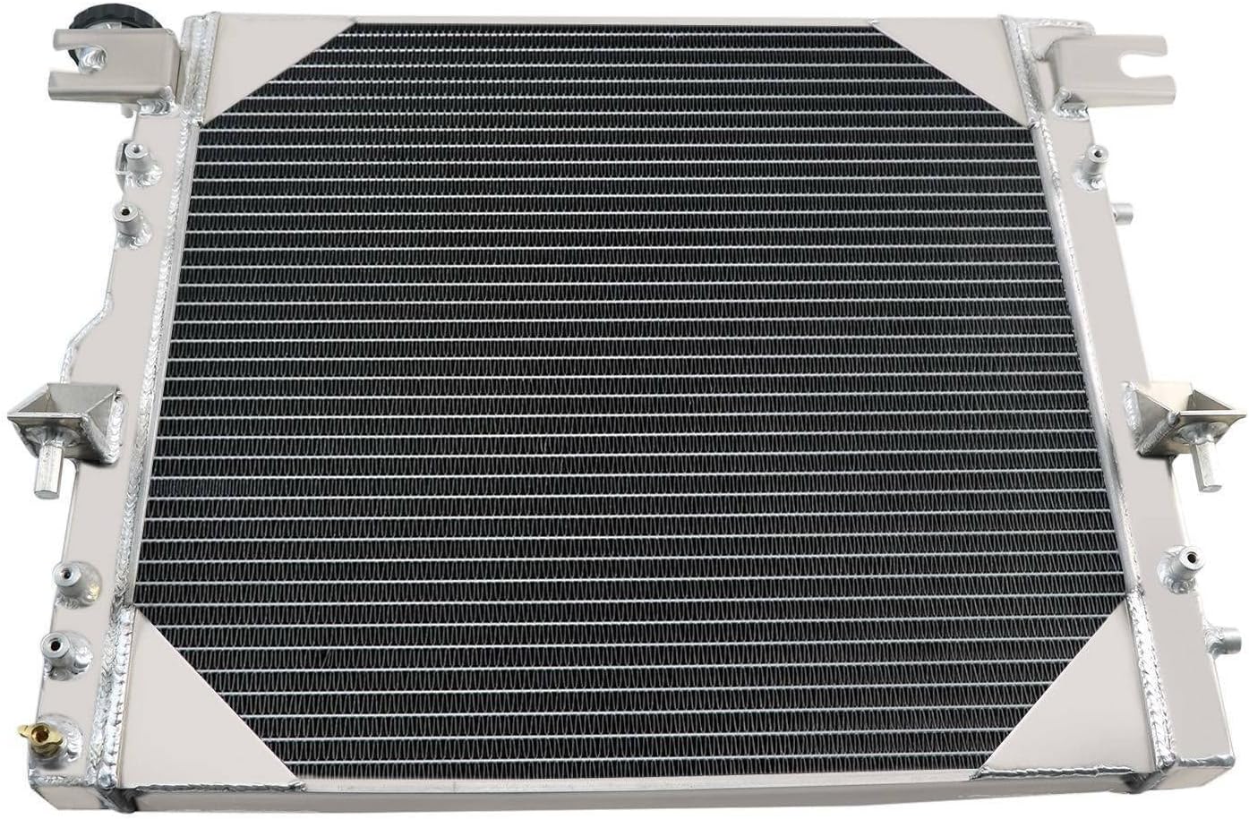 Aluminum Radiator for 2007-2018 Jeep Wrangler JK 3.6L 3.8L V6 GAS MT Radiators 1 Row Core Automotive Radiators