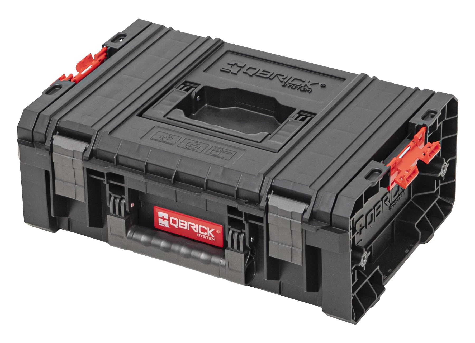 Mallette de transport Qbrick System design robuste PRO Technician Case 2.0 noir rouge