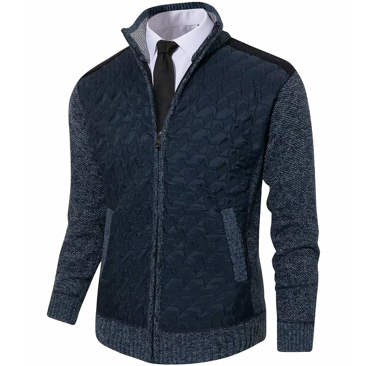 Msmsse Men's Full Zip Cardigan