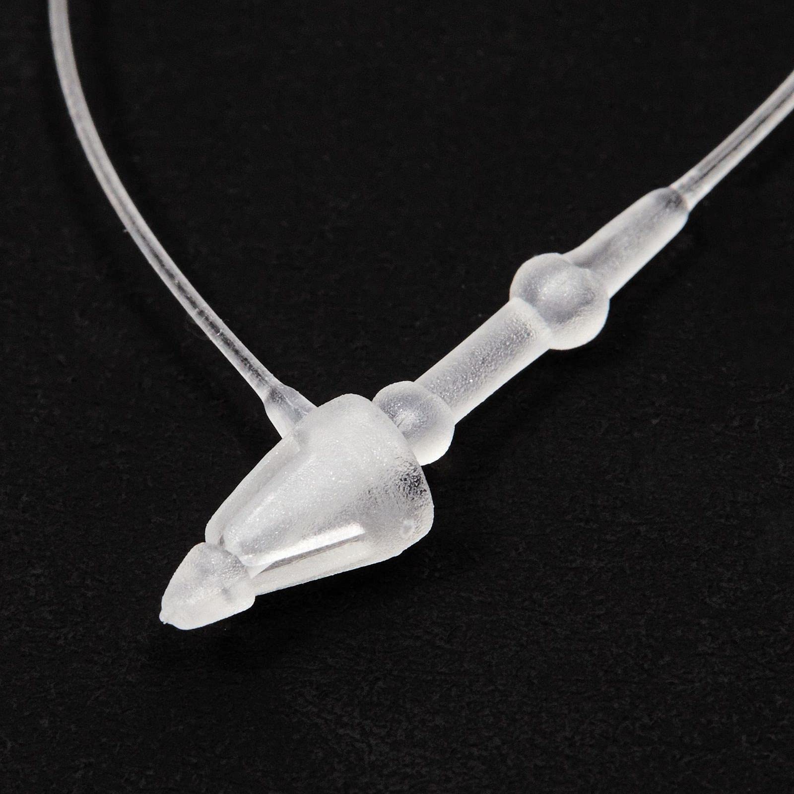 3 Inch Clear Plastic Hang Tag Fasteners, Snap Lock Pin Loop (5000 Pieces) Buy Online in INDIA